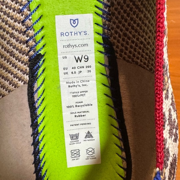 Rothy’s Shoes Women’s 9 The Loafer Mocha Spot Animal Print Leopard Shoes - Picture 9 of 11